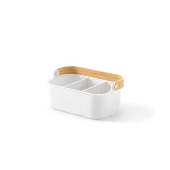 bellwood bin organizer entnehmbare trennwänden umbra white natural 1019941-668