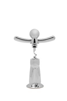 buddy chrome korkenzieher flaschenöffner by umbra 480322-158