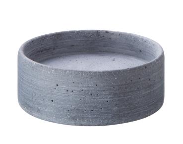 ole kerzenschale anthrazit by engels kerzen natursteinoptik Ø 12,5 x 5 cm