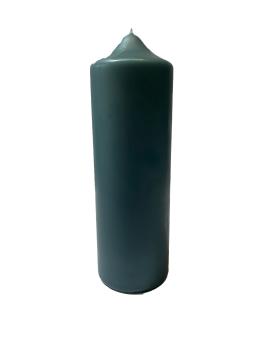 stumpenkerze / kaminkerze getaucht  No 084 arktis engels kerzen Ø8 xH25cm 125Std