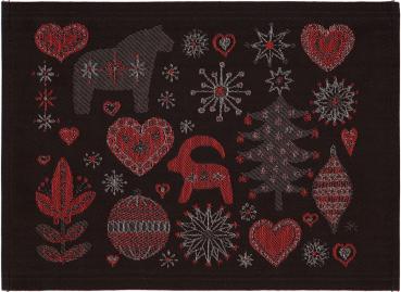 ekelund tischset / platzdecke julnatt 90 35 x 48 cm 100% bio-baumwolle