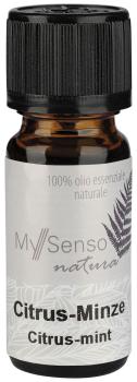 mysenso natura ätherisches duftöl zitrus-minze 10ml  my senso duftöllampe