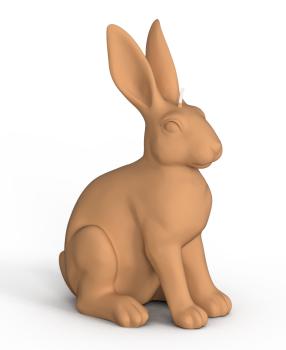 objektkerze hase sand 544 samt engels kerzen 10,6 x 14,5 x H 20 cm
