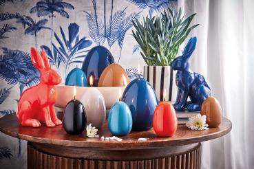 objektkerze hase flechte 297 hochglanz engels kerzen 10,6 x 14,5 x H 20 cm