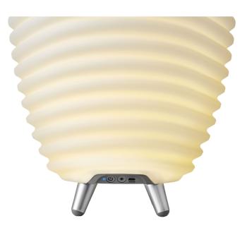 kooduu synergy 50 stereo 2.0 bluetooth lautsprecher led licht und getränkekühler