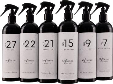 mysenso ambient spray no 7 musk cassis 500ml my senso raumspray