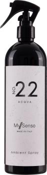 mysenso ambient spray no 22 acqua 500ml my senso raumspray