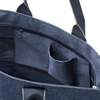 shopper E1 by reisenthel herringbone dark blue RJ4113