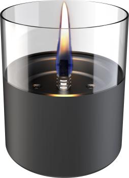 lilly 10 dark grey sicheres tischfeuer tenderflame Ø 10 x 11,5cm