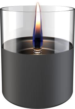lilly 10 dark grey sicheres tischfeuer tenderflame Ø 10 x 11,5cm