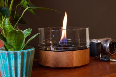 cafe 18 oak black eiche tischfeuer tenderflame Ø 18,3 x 13,6 cm
