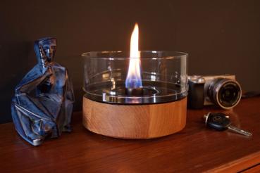 cafe 18 oak black eiche tischfeuer tenderflame Ø 18,3 x 13,6 cm