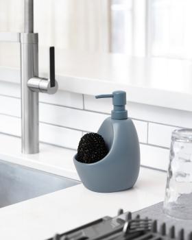 joey seifenspender scrubbybehälter schieferblau umbra 740ml 330750-1050