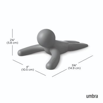 buddy doorstop türstopper charcoal umbra 1013258-149