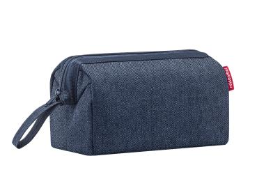 travelcosmetic by reisenthel herringbone dark blue WC4113