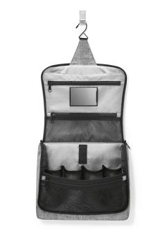 toiletbag XL extra large by reisenthel twist silver WO7052