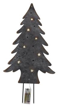 sticker tanne mit led 55 cm baden 1199974 weihnachtsdekoration