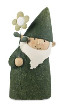 aufsteller zwerg mit blume ca 30 cm by baden 2224028