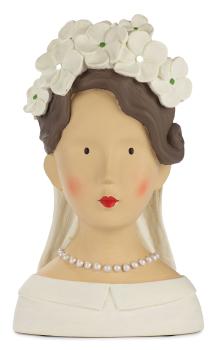aufsteller ladykopf braut ca 25 cm by baden 509988