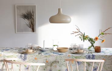 ekelund tischdecke sommar / sommer 145 x 145 cm 100% bio-baumwolle