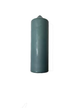 stumpenkerze / kaminkerze getaucht  No 084 arktis engels kerzen Ø8 xH25cm 125Std
