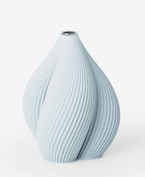 blumenvase venus 1 vase polar blue Ø 13 x 17 cm by recozy+