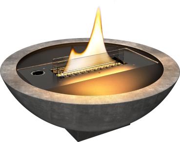 iris concrete sicherer standkamin freistehend tenderflame  Ø 50 x 24 cm