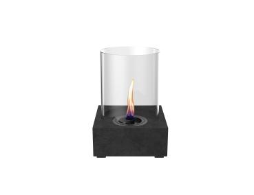 jasmin black sicherer standkamin freistehend tenderflame  23,5 x 23,5 x 35 cm