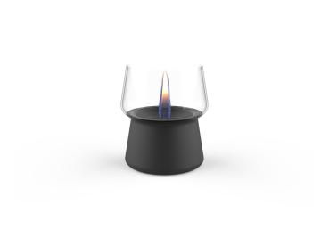 amaryllis 10 black sicheres tischfeuer, tenderflame kein bioethanol Ø 12 x 13,5 cm