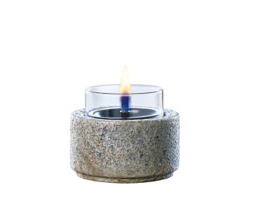 slate 10 steinkeramik tischfeuer tischkamin tenderflame Ø 10 x 8,5 cm