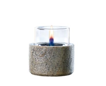 slate 12 steinkeramik tischfeuer tischkamin tenderflame Ø 12,8 x 13 cm