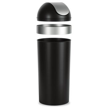 venti 62L mülleimer mit schwingdeckel by umbra ø 37 cm x 89 cm 1022664-047