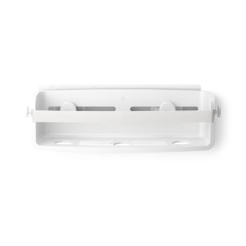 flex adhesive bin white by umbra 1021300-660 selbstklebende duschablage
