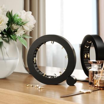 ferris schmuck organizer schmuckkästchen Ø 19 x 4 cm black umbra 1021415-040