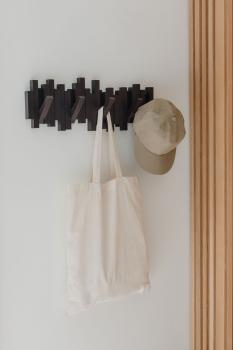 stäbchen garderobehaken kleiderhaken garderobe espresso 5 haken umbra 318211-213