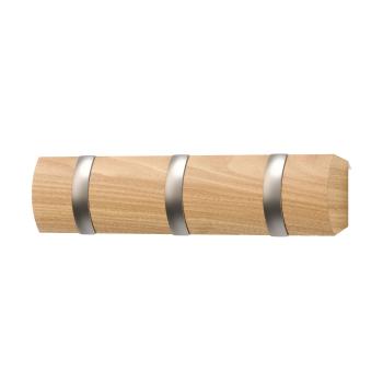 flip kleiderhaken garderobe by umbra natural 3 haken 318853-390 aufhänger