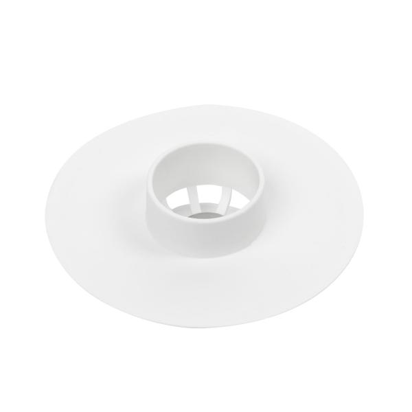 flex drain/hair catcher white by umbra 023464-660 badewannenstöpsel und haarsieb