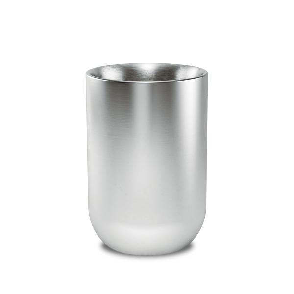 junip zahnputzbecher moderner mundbecher edelstahl umbra 1021301-591