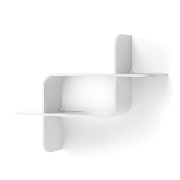 shelf montage wandregal schweberegal aus bugholz umbra white 1017571-660