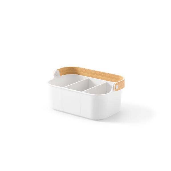 bellwood bin organizer entnehmbare trennwänden umbra white natural 1019941-668