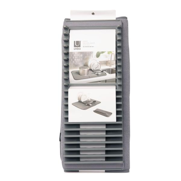 udry drying mat geschirrständer umbra charcoal abtropfständer 330720-149