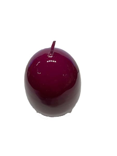 eikerze nr 2 merlot engels kerzen Ø 6 x H 9cm 20 Std osterkerze