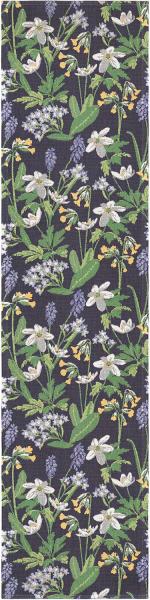 ekelund tischläufer tischdecke spring frühling 35x140cm 100% bio-baumwolle