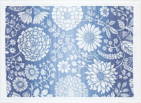 ekelund tischset platzset flytande bla 35 x 48 cm 100% bio-baumwolle