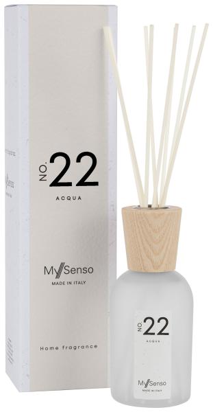 mysenso premium diffuser no 22 acqua 240ml my senso raumduft
