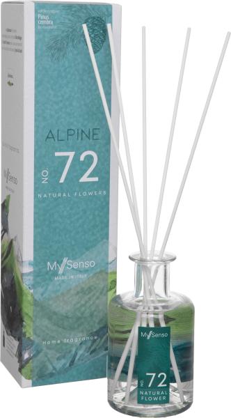 mysenso alpine diffusor 200ml No72 natural flowers my senso raumduft