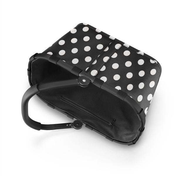 carrybag frame by reisenthel dots white BK7072