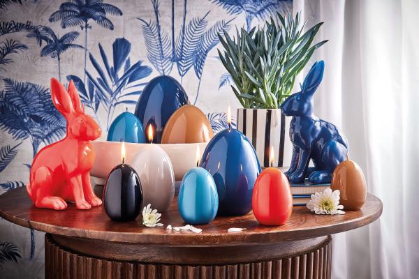 objektkerze hase flechte 297 hochglanz engels kerzen 10,6 x 14,5 x H 20 cm