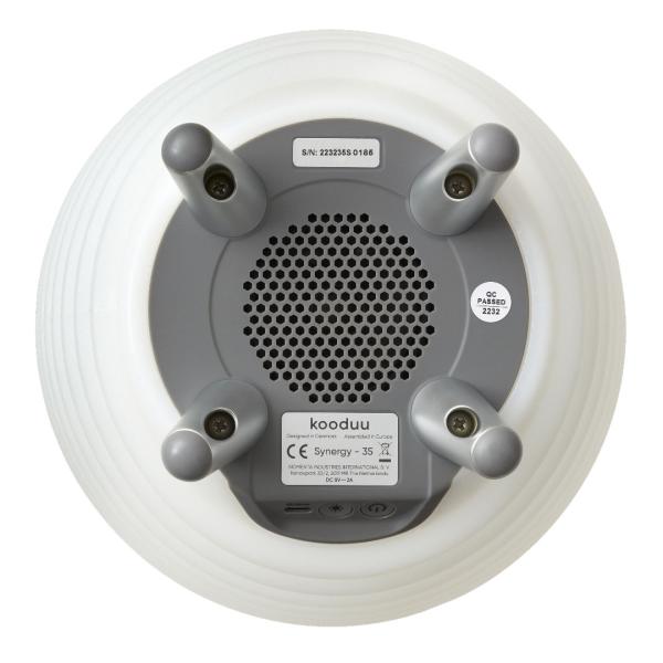 kooduu synergy 35 stereo 2.0 bluetooth lautsprecher led licht und getränkekühler