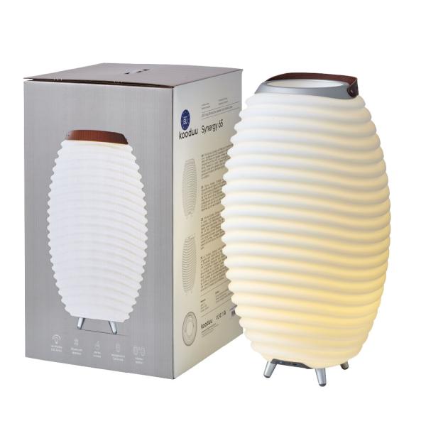 kooduu synergy 65 stereo 2.0 bluetooth lautsprecher led licht und getränkekühler
